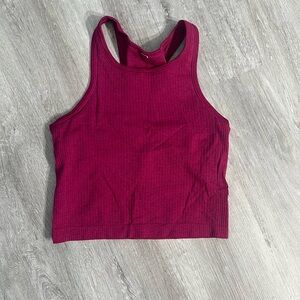 lululemon athletica Burgundy Tank Top